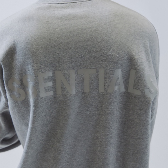 Fear Of God - FOG Essentials Crewneck Sweatshirt, Gray XS - Picture 5 of 5